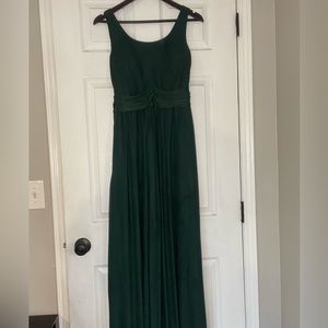 Birdy Grey Emerald green bridesmaids dress.